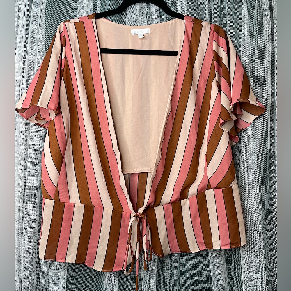 NWT Leith Wrap Top Size L